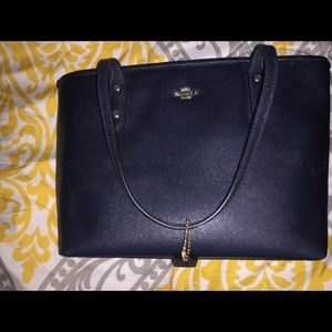 Small leather Coach purse